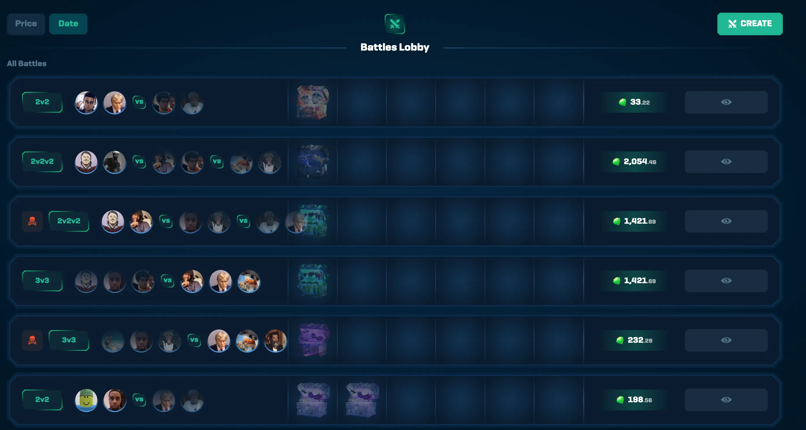 Rollbet case battles