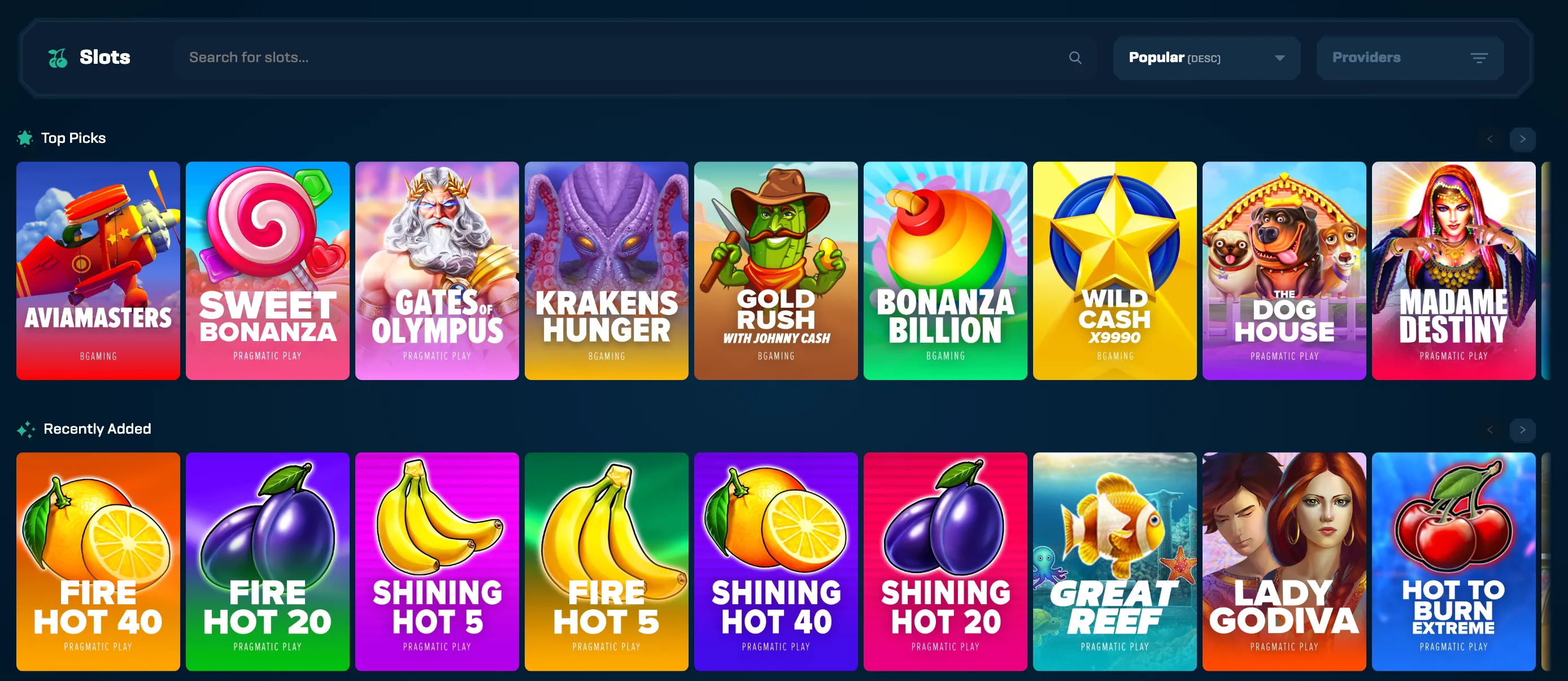 Rollbet slots