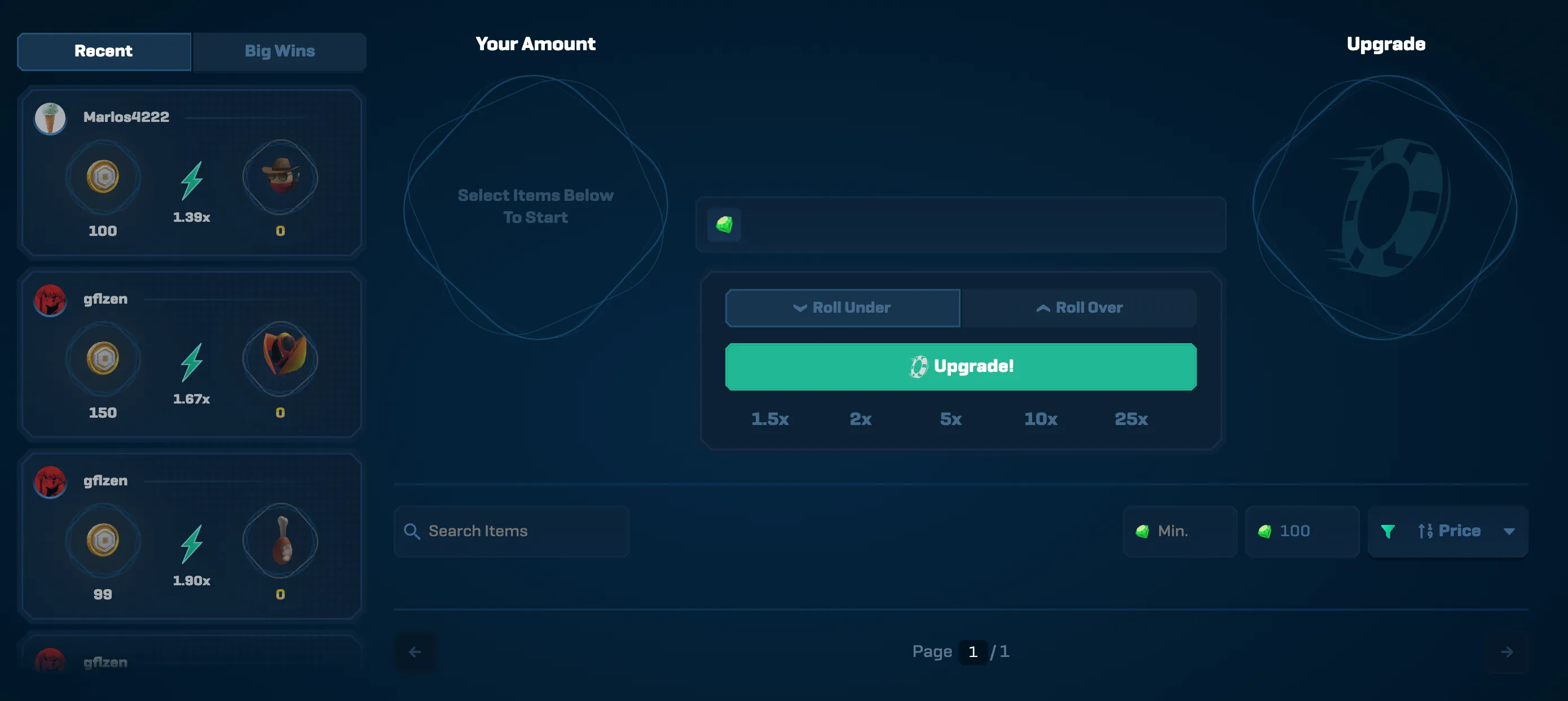 Rollbet upgrader